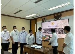 Target Pertahankan WTP Bupati BU Pertama Serahkan LKPD se-Provinsi BKL