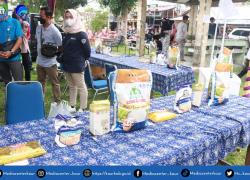 Gebyar Pasar Murah Perum Bulog Bengkulu Bekerja Sama Dengan Pemerintahan Kabupaten Kaur 