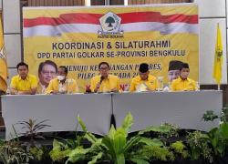 Samsu Amanah Pimpin Rapat Koordinasi Partai Golkar