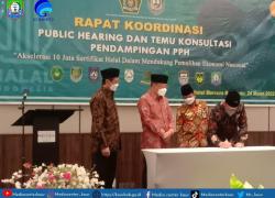 Bupati Kaur Ikut Menandatangani Nota Kesepakatan 10 Juta Akselerasi Sertifikat Halal