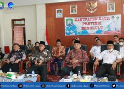 Bupati Kaur Ikuti Musrenbang Provinsi Bengkulu Tahun 2022 Secara Virtual