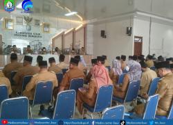 Rapat Seluruh OPD Kabupaten Terkait Evaluasi Kerja Bulan