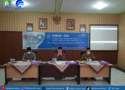 Rapat Dan Diskusi Forum Organisasi Perangkat Daerah ( OPD ) Di Kabupaten Kaur