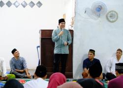 Safari Ramadhan 1443 H, Wabup BU Kunjungi Masjid Muhajirin Desa Kota Agung