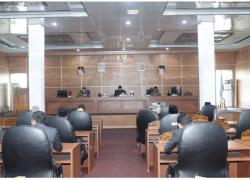 Rapat Paripurna Tentang Pengumuman Usulan Pemberhentian Bupati Dan Wabup Masa Jabatan 2017-2022