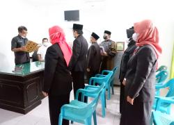 Pemkab BU Lantik Pejabat Eselon III 