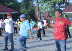 Senam Sehat Dan Donor Darah Dalam Rangka Hari Jadi Ke-19 Kabupaten Seluma