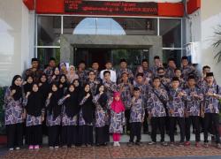 Pemkab BU Lepas Keberangkatan 35 Peserta MTQ Tingkat Provinsi