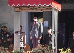 Pemkab BU Menggelar Upacara Peringatan Hardiknas