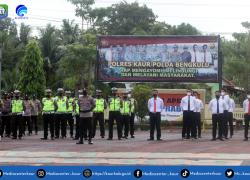 Apel Gelar Pasukan Dalam Rangka Operasi Kewilayahan Terpimpin Dengan Sandi Ops Patuh Nala 2022