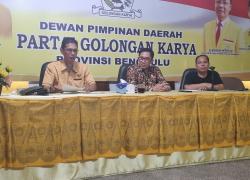 Ketua DPD MKGR Samsu Amanah Pimpin Rapat Persiapan Pelantikan 