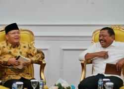 Gubernur Rohidin dan Mian Bahas Sinkronisasi Program Pembangunan Infrastruktur