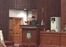 DPRD Provinsi Sampaikan Pandangan Umum Terhadap R-APBD 2023
