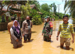 Waka I DPRD Kota Bengkulu Turun Tinjau Langsung Lokasi Banjir Korpri