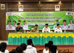 Hadiri Rakerda DPD APDESI, Sekretaris DPMD Antusias