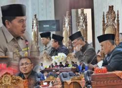 DPRD Lebong Gelar Rapat Paripurna Tanggapan Fraksi Terhadap Nota Pengantar Raperda